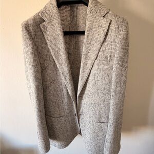 Suitsupply Light Gray Textured Sport Coat
